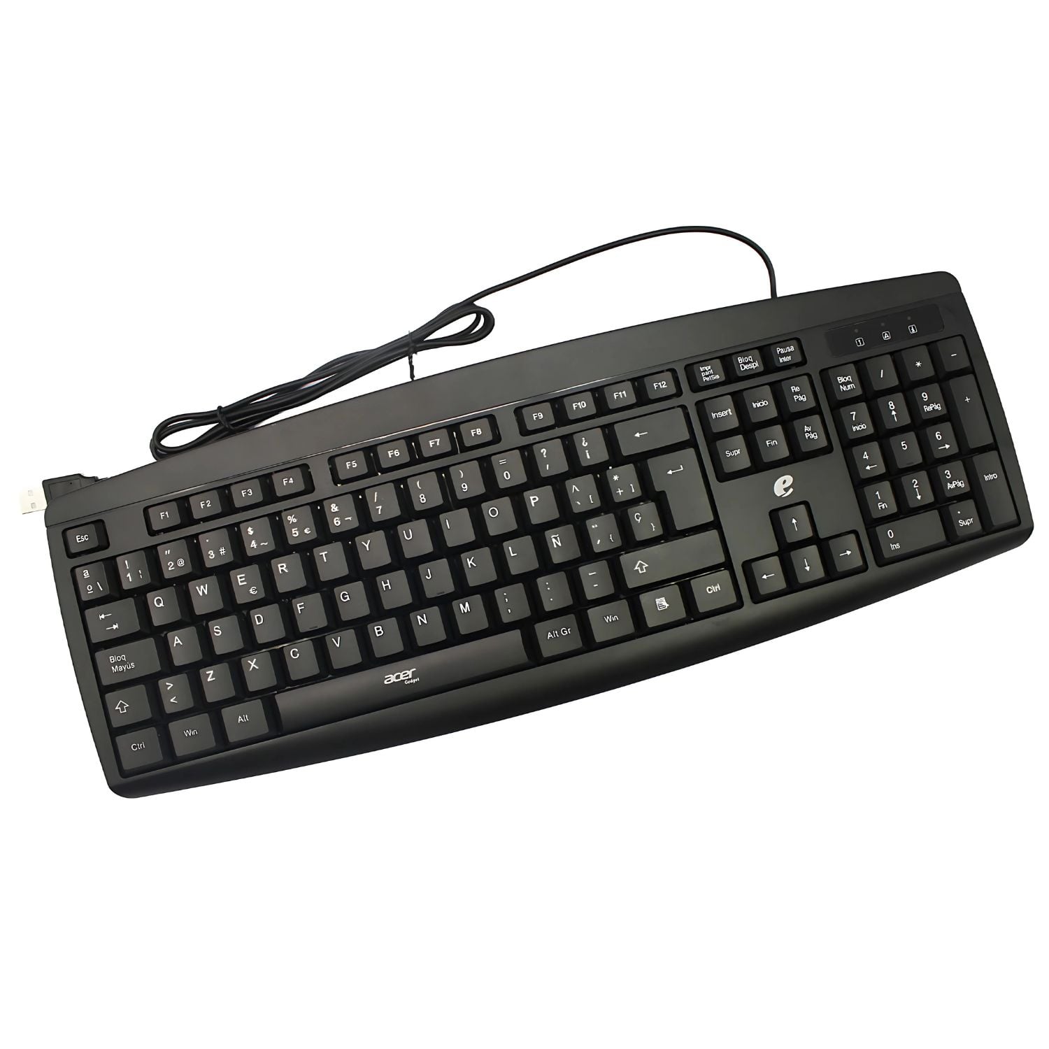 KIT TECLADO + MOUSE ACER USB ACER EAK040 COLORES - PS - 1