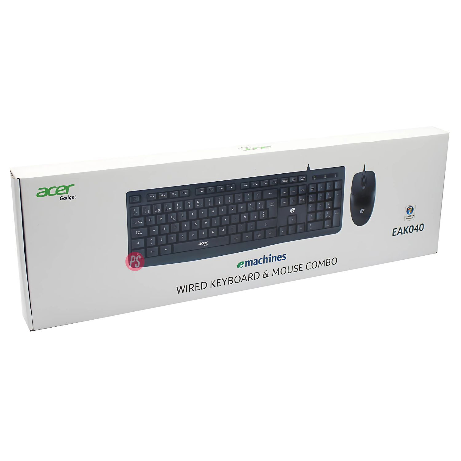 KIT TECLADO + MOUSE ACER USB ACER EAK040 COLORES - PS - 3