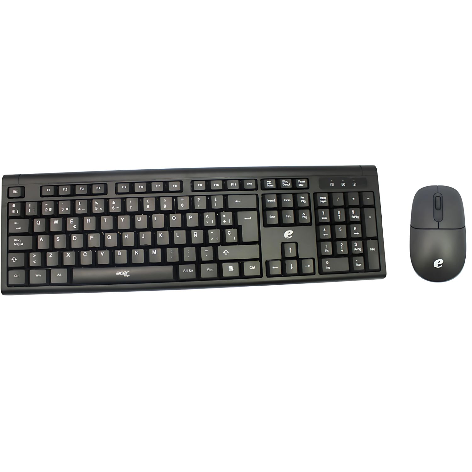 KIT TECLADO + MOUSE INALÁMBRICO USB ACER EKW111 - PS - 1