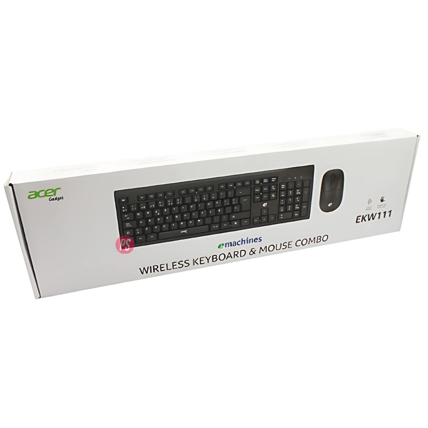KIT TECLADO + MOUSE INALÁMBRICO USB ACER EKW111 - PS - 2