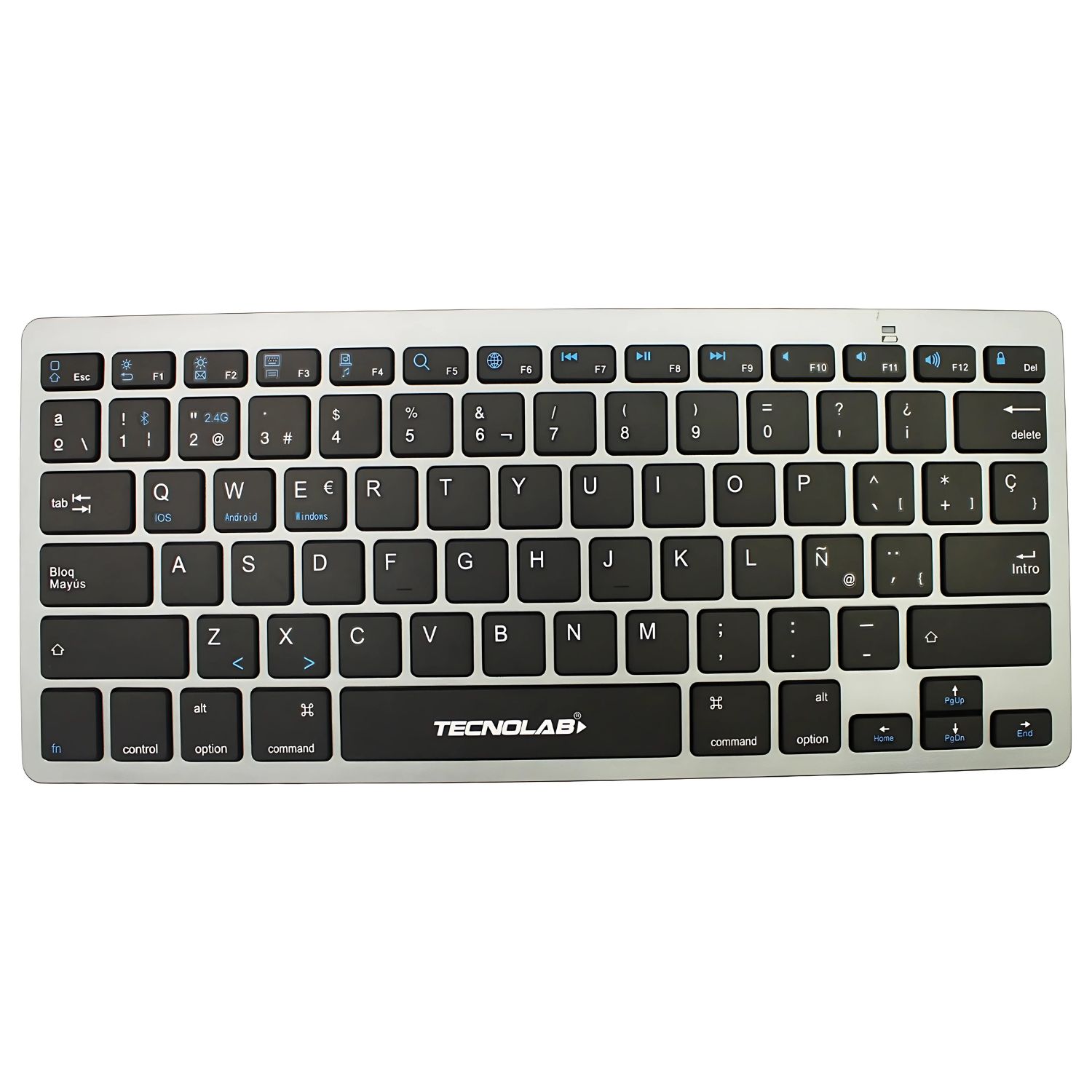 KIT TECLADO + MOUSE INALÁMBRICO USB-C CONFORTABLE - PS - 1