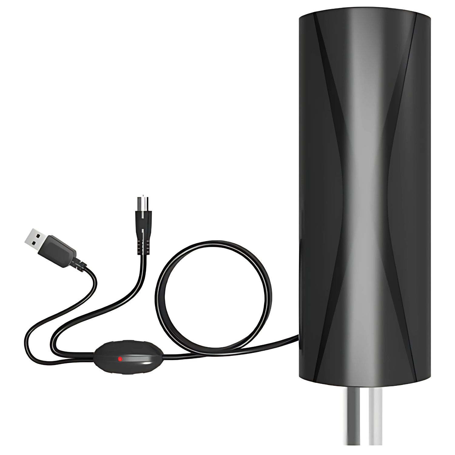 ANTENA TV DIGITAL 25-30DB AMPLIFICADA CABLE 5MTS - PS - 1