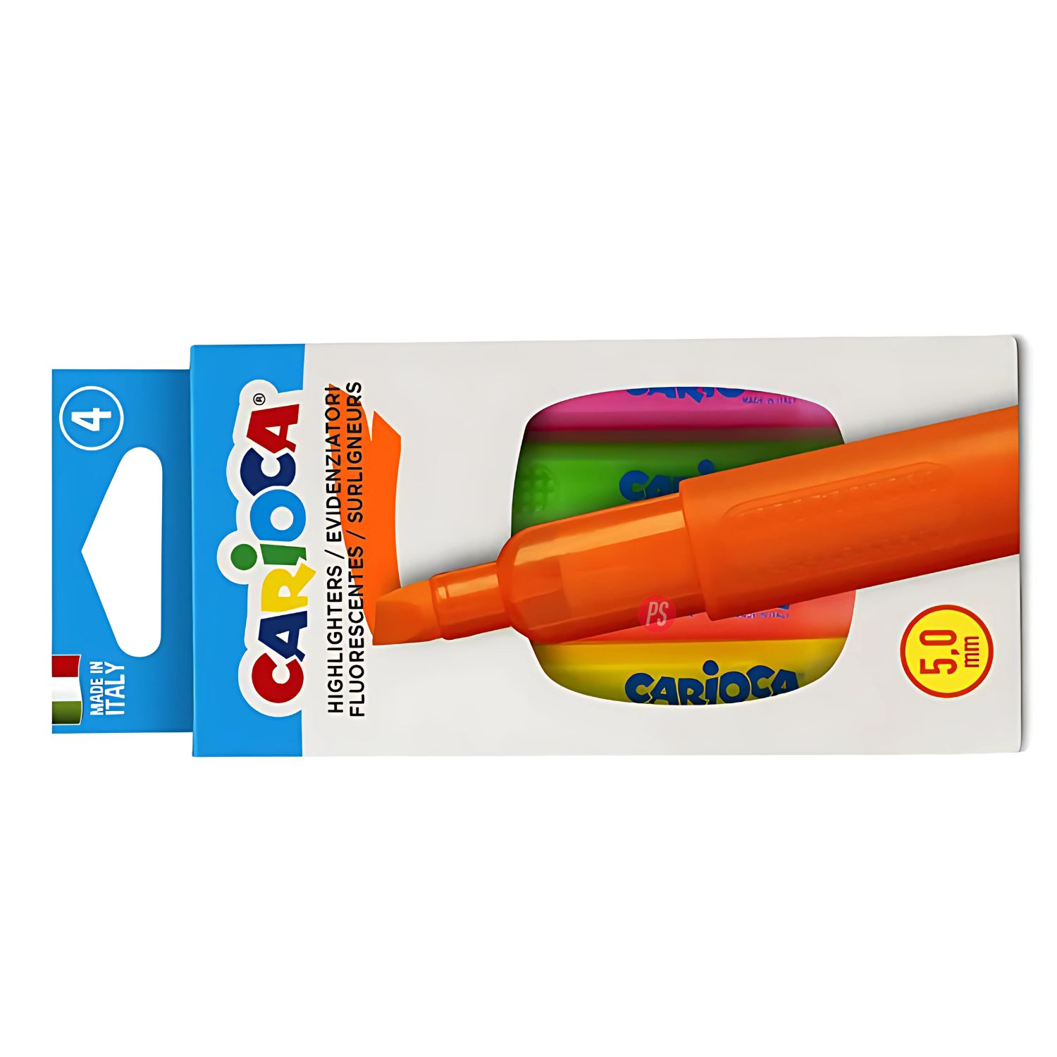 DESTACADORES 4 COLORES CARIOCA - PS - 2