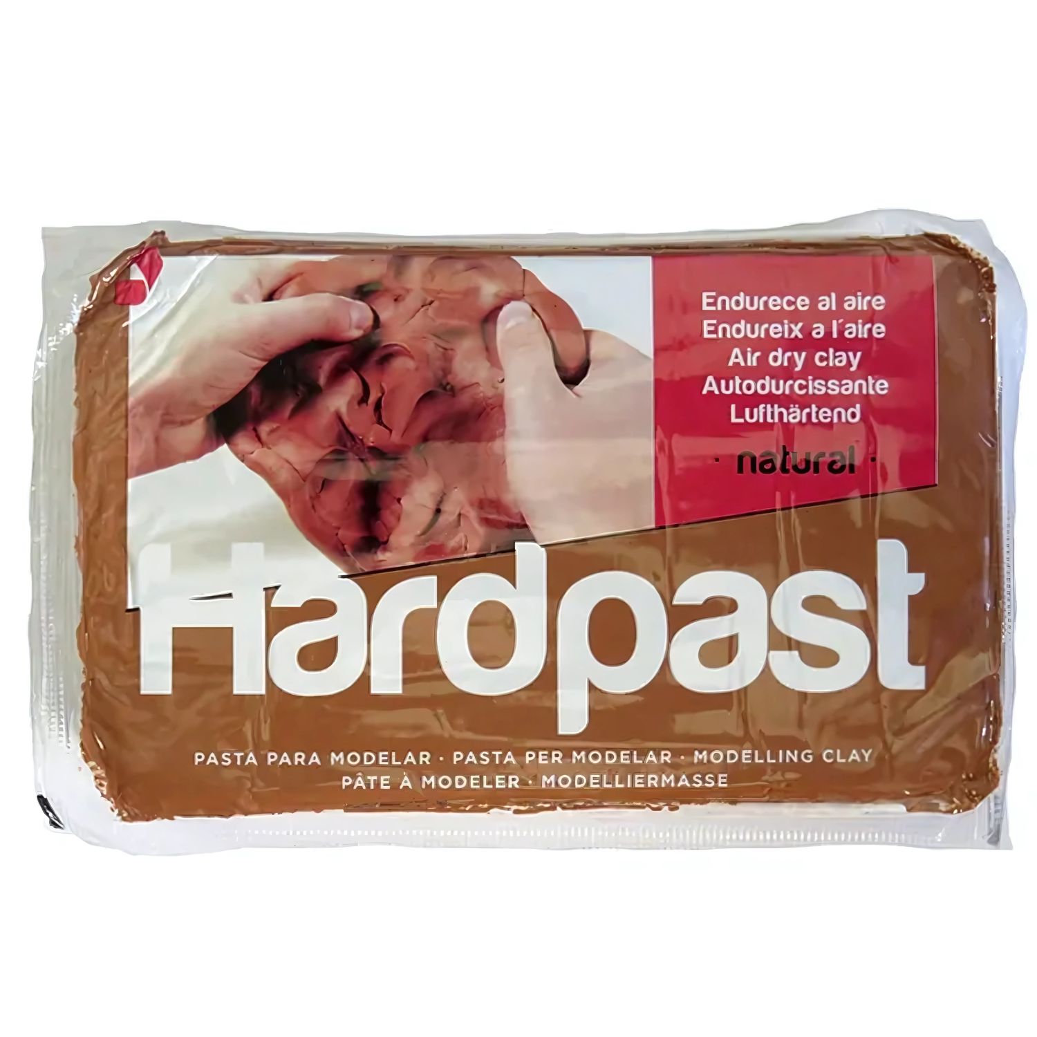 PASTA MODELAR ARCILLA TERRACOTA AIRE 1KG HARDPAST - PS - 1
