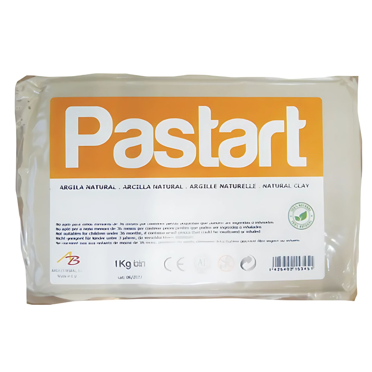 ARCILLA BLANCA DE COCCIÓN 1 KG - PS - 1