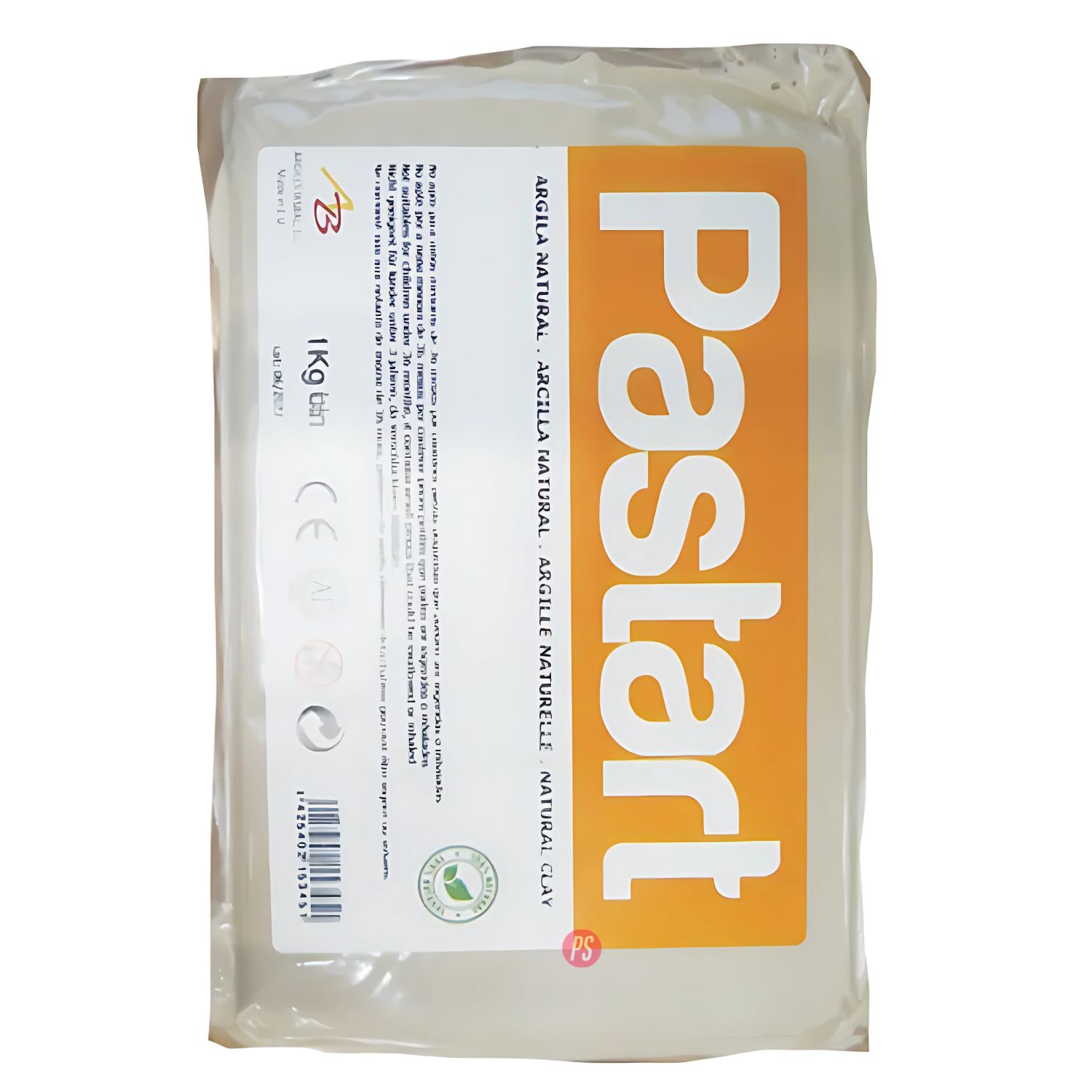 ARCILLA BLANCA DE COCCIÓN 1 KG - PS - 2