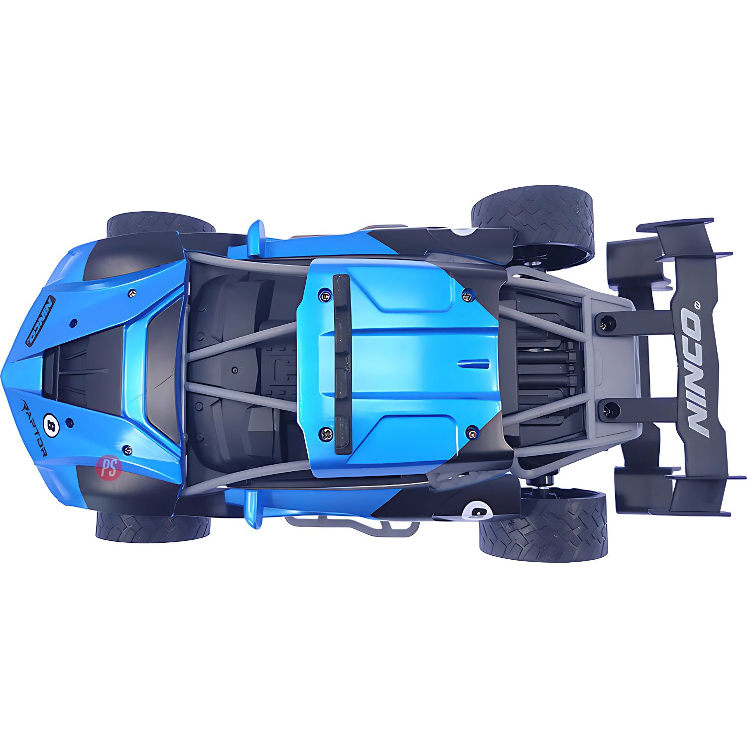 AUTO RC MODELO RAPTOR 1/16 25X12X7CM CON BATERÍA - PS - 3
