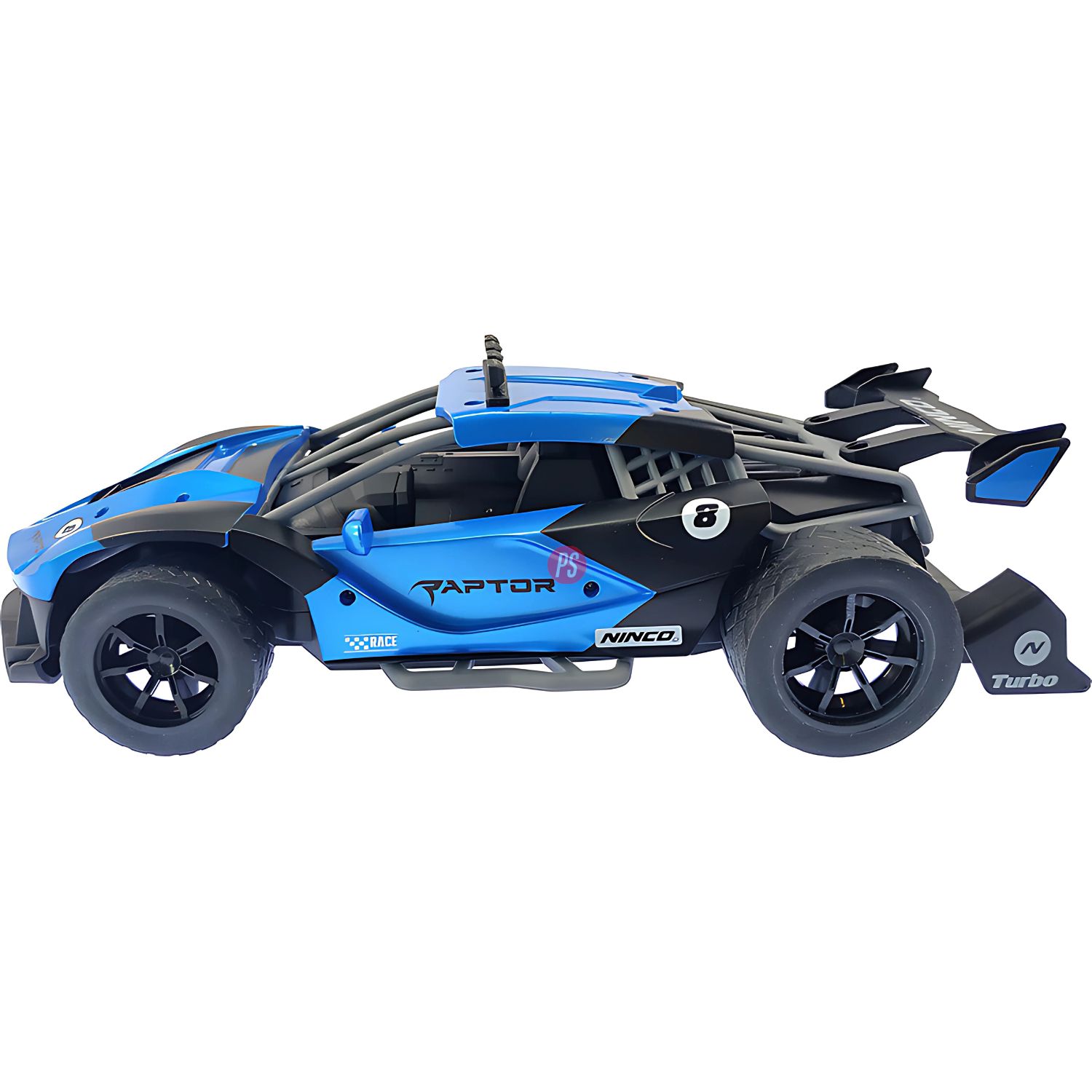 AUTO RC MODELO RAPTOR 1/16 25X12X7CM CON BATERÍA - PS - 4