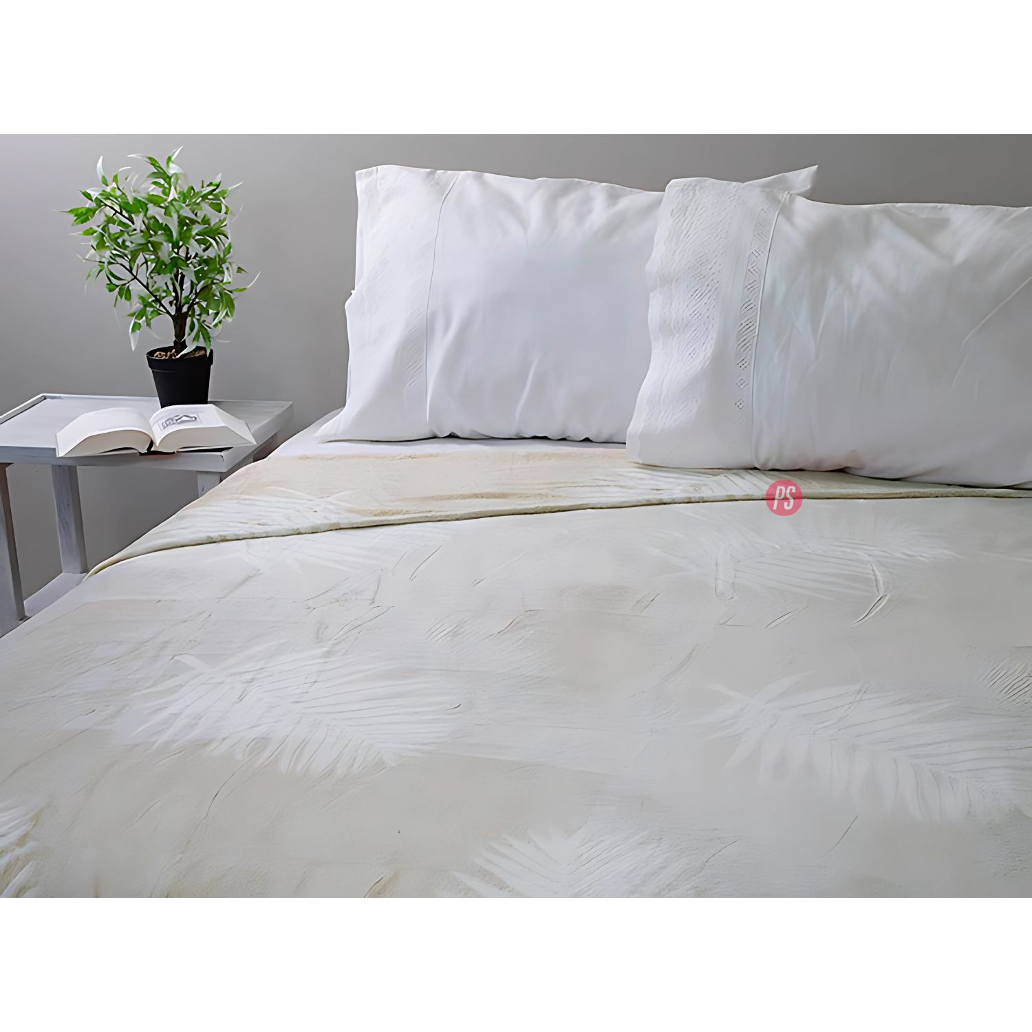 FRAZADA FLANNEL MALI 2 PLAZAS TONOS ROSAS DORAL - PS - 2