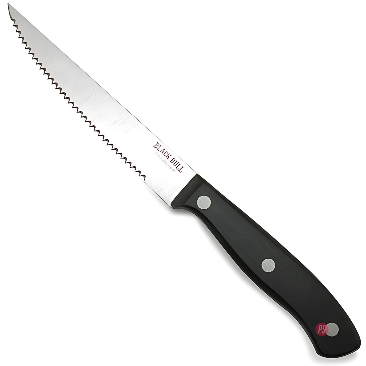 SET 4 CUCHILLOS STEAK CORTE Y ESTILO PREMIUM BLACK BULL - PS - 2