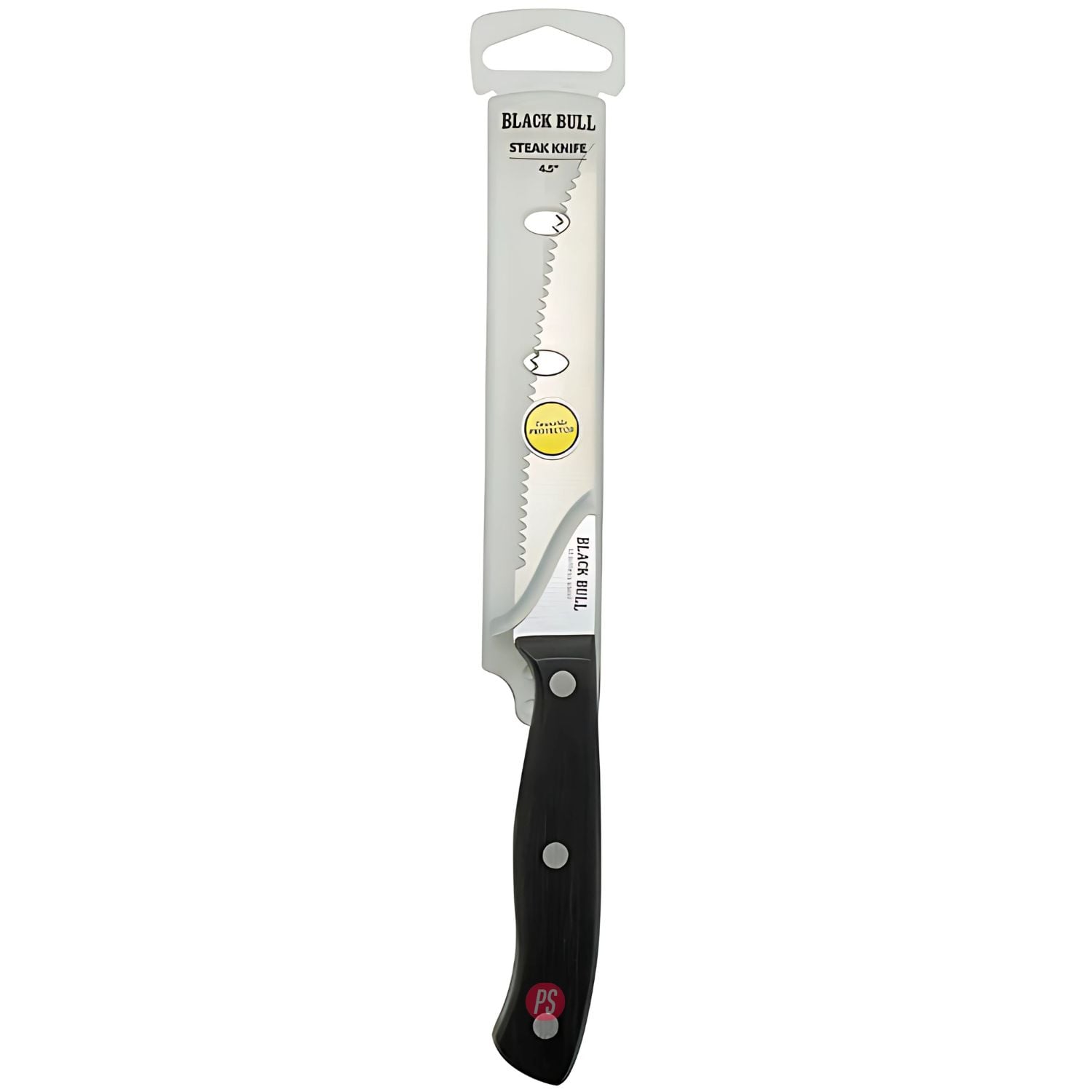 SET 4 CUCHILLOS STEAK CORTE Y ESTILO PREMIUM BLACK BULL - PS - 3