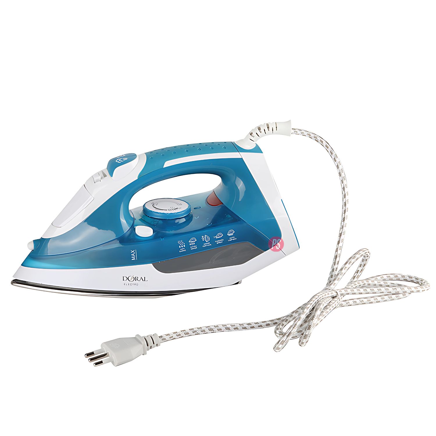 PLANCHA ELÉCTRICA ZURICH 2000W VAPOR ANTISARRO DORAL - PS - 3