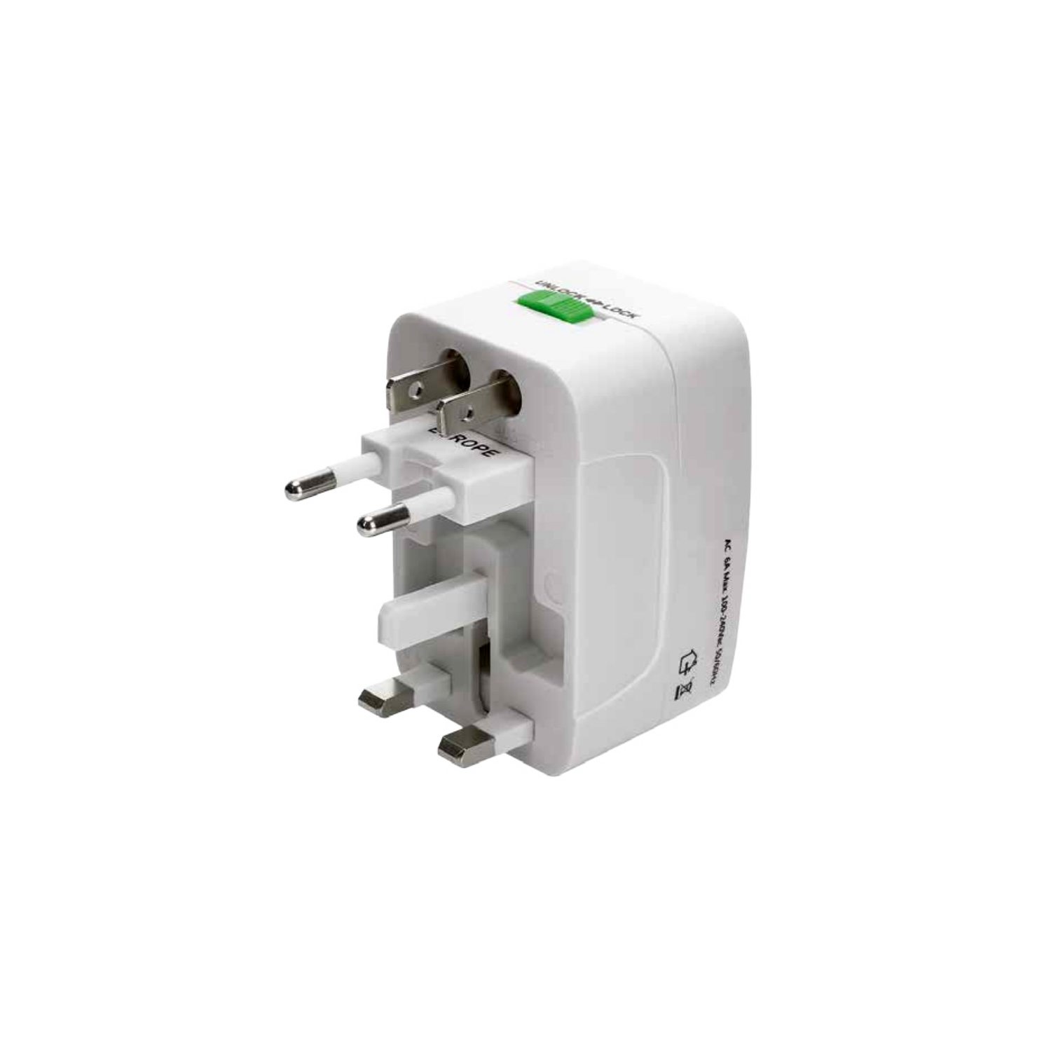 ADAPTADOR ENCHUFES UNIVERSAL MULTINORMA 1000MA - PS - 1