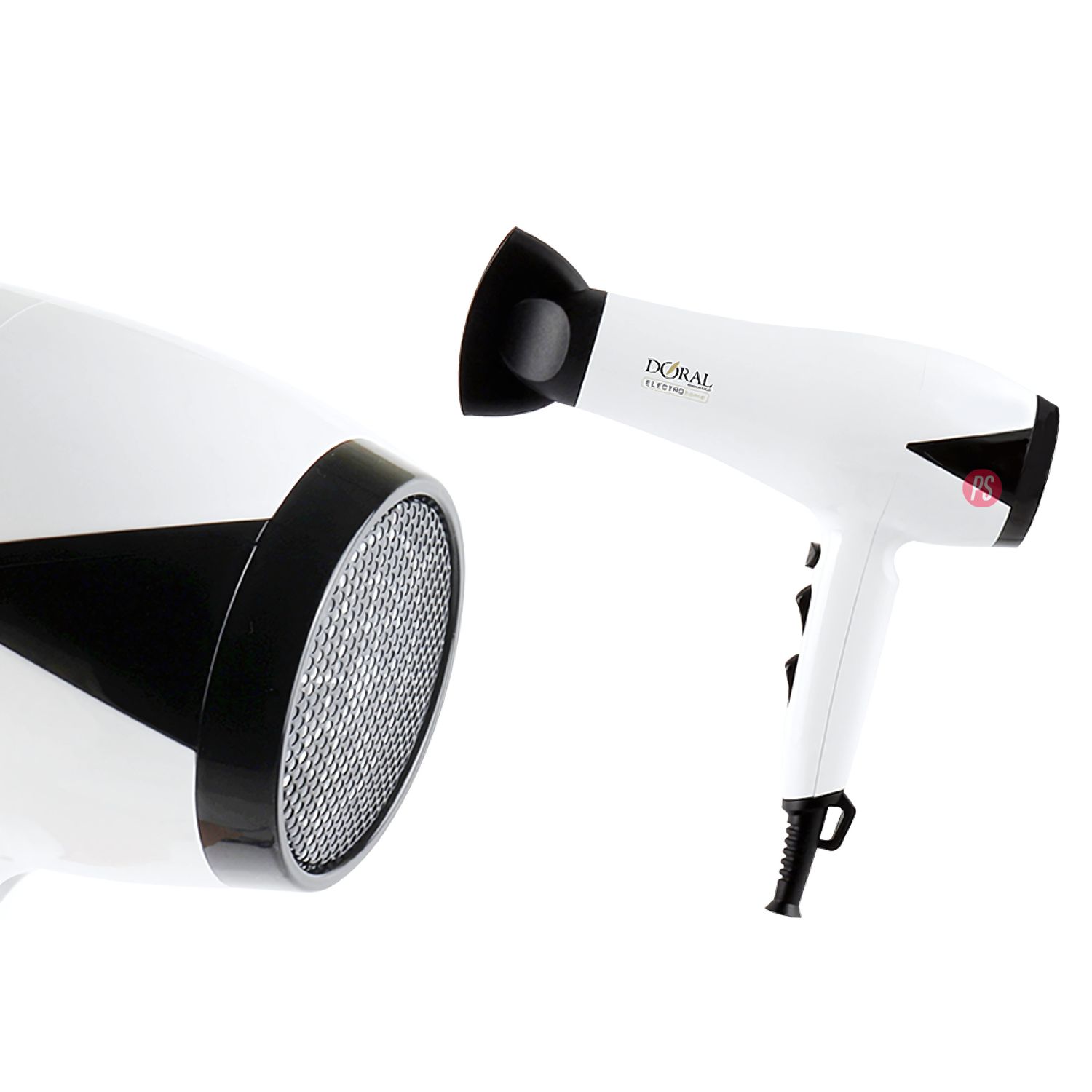 SECADOR DE PELO 2000W CON AIRE FRIO BLANCO BERGEN DORAL - PS - 3