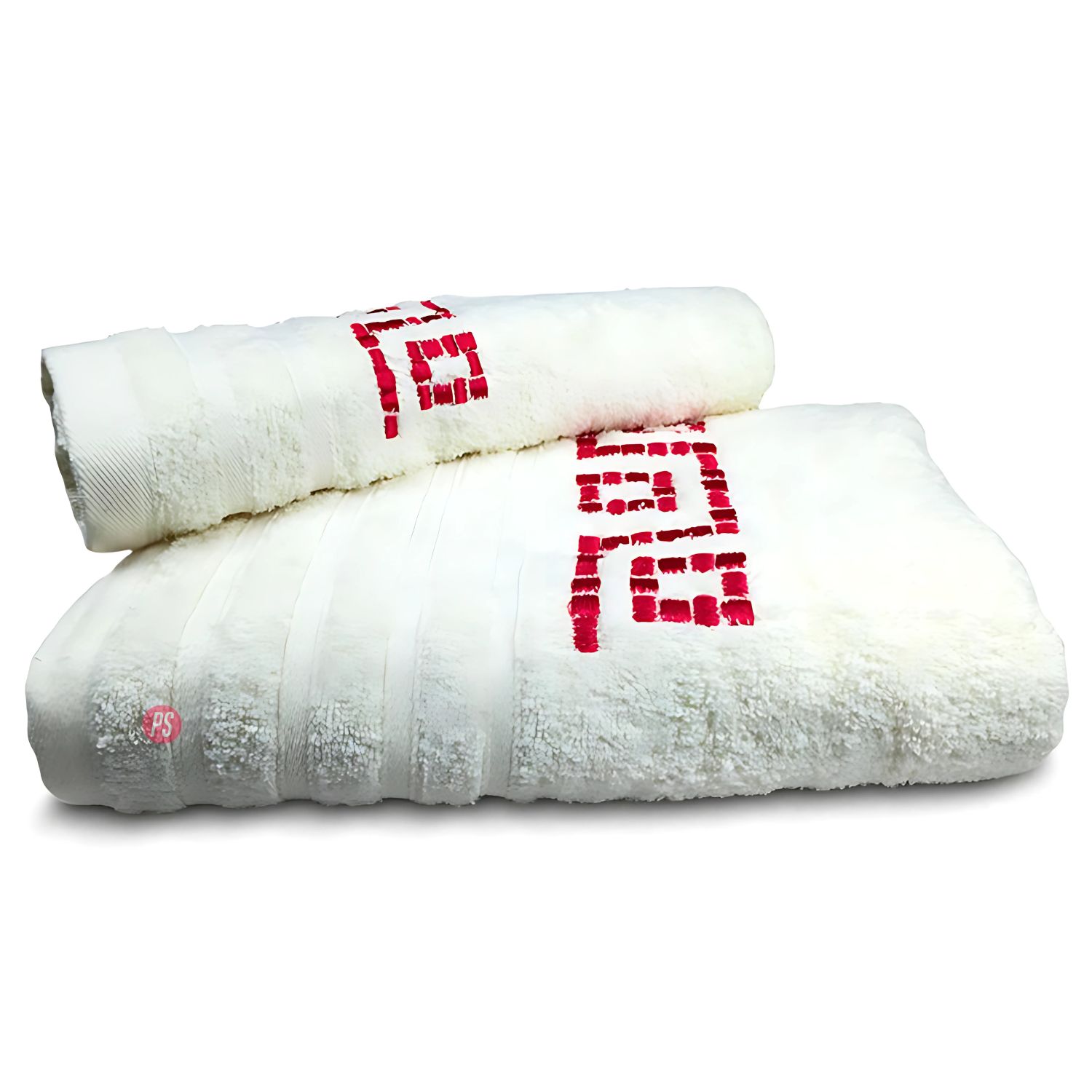 SET 4 TOALLAS JACQUARD FUCSIA BORDADA DORAL SOFT TOUCH - PS - 3