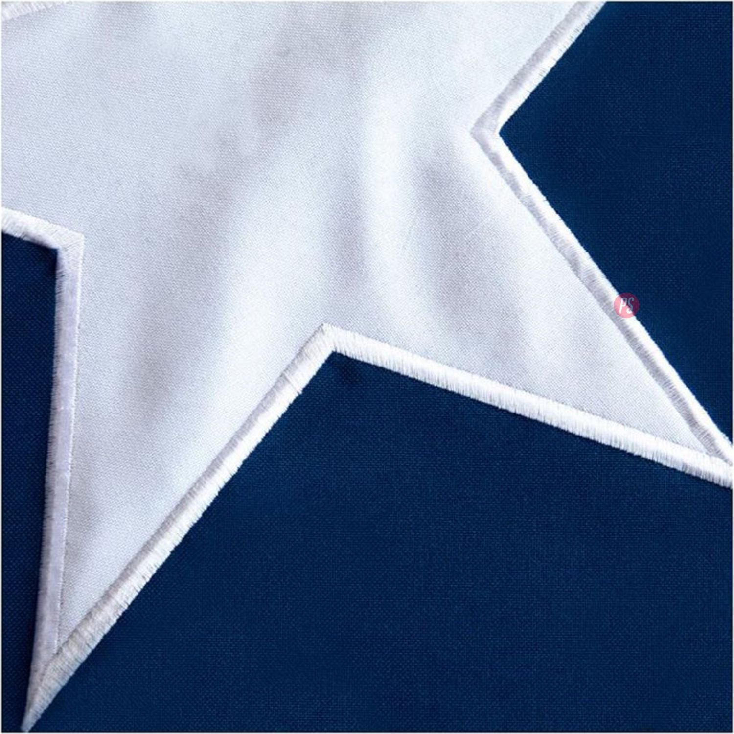 BANDERA CHILENA 60X90CM CON ESTRELLA BORDADA - PS - 3
