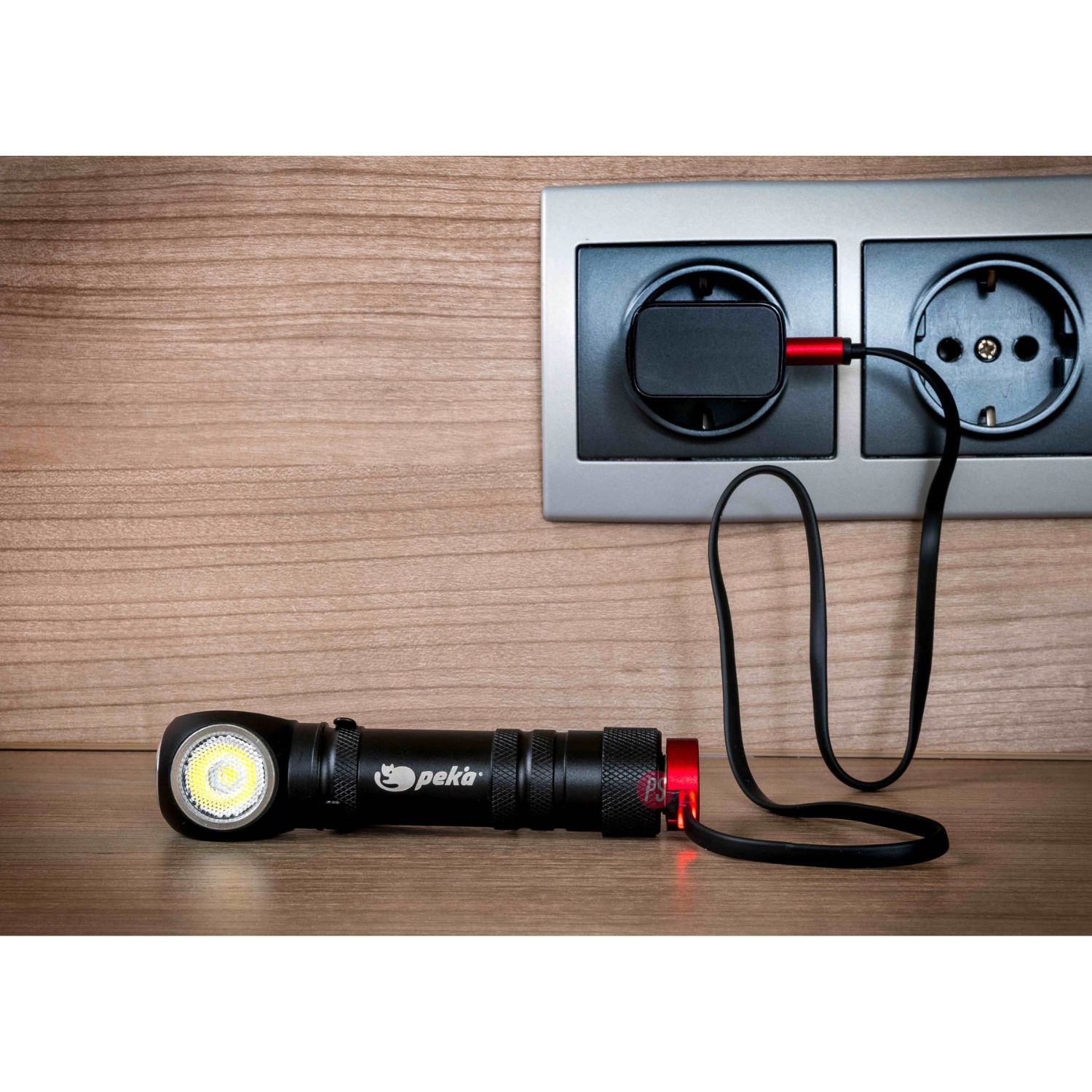 LINTERNA FRONTAL LED 1000LM RECARGABLE IP54 - PS - 4