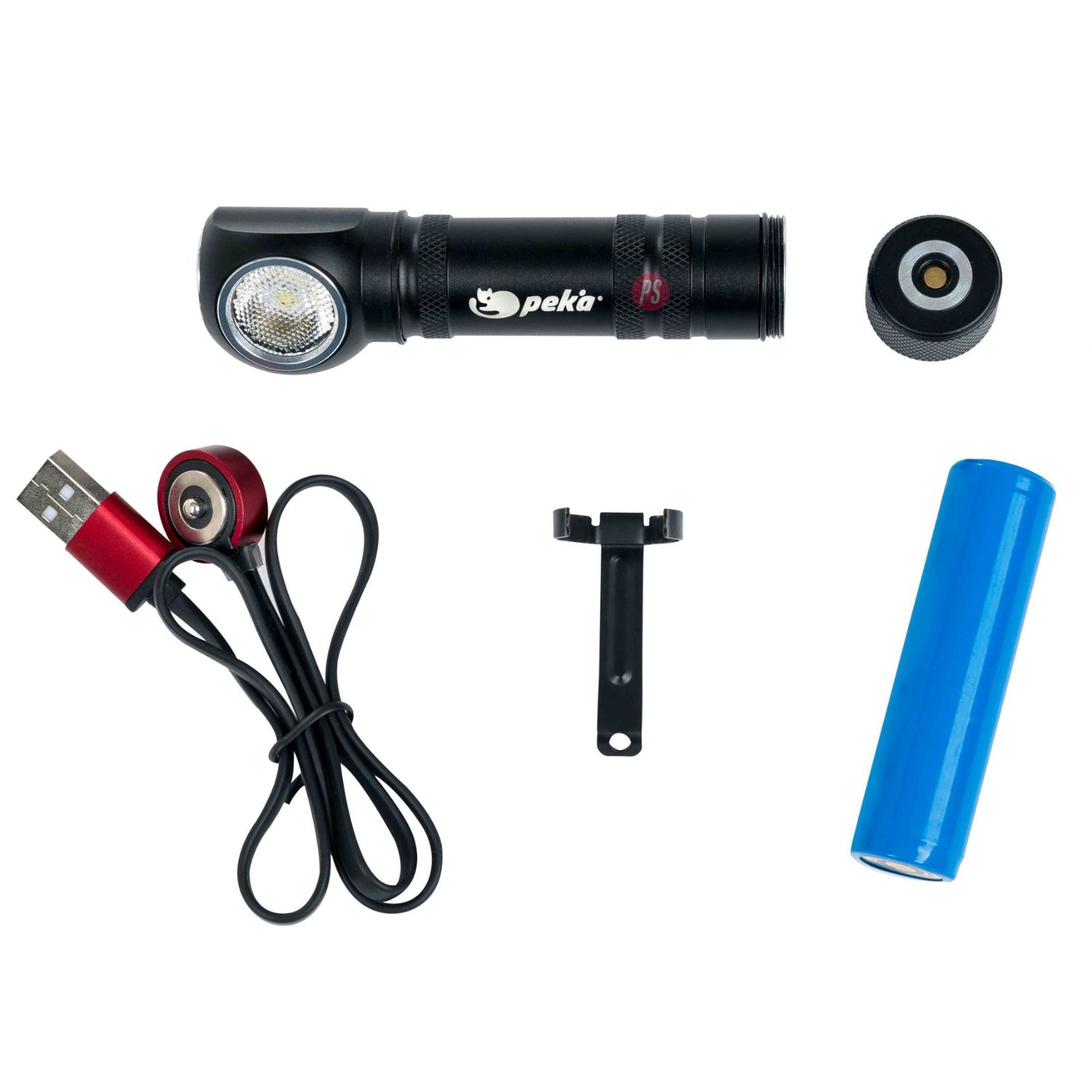 LINTERNA FRONTAL LED 1000LM RECARGABLE IP54 - PS - 5