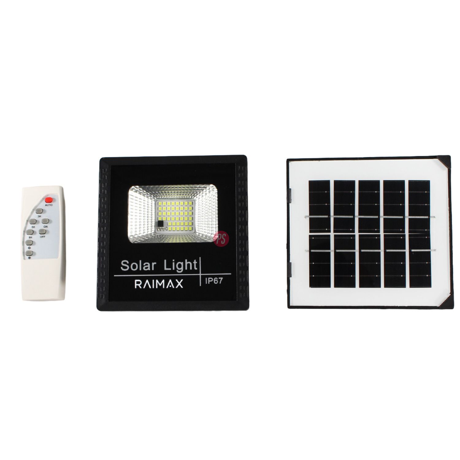 REFLECTOR SOLAR RAIMAX 50W LED IP67 SENSOR Y CONTROL - PS - 2