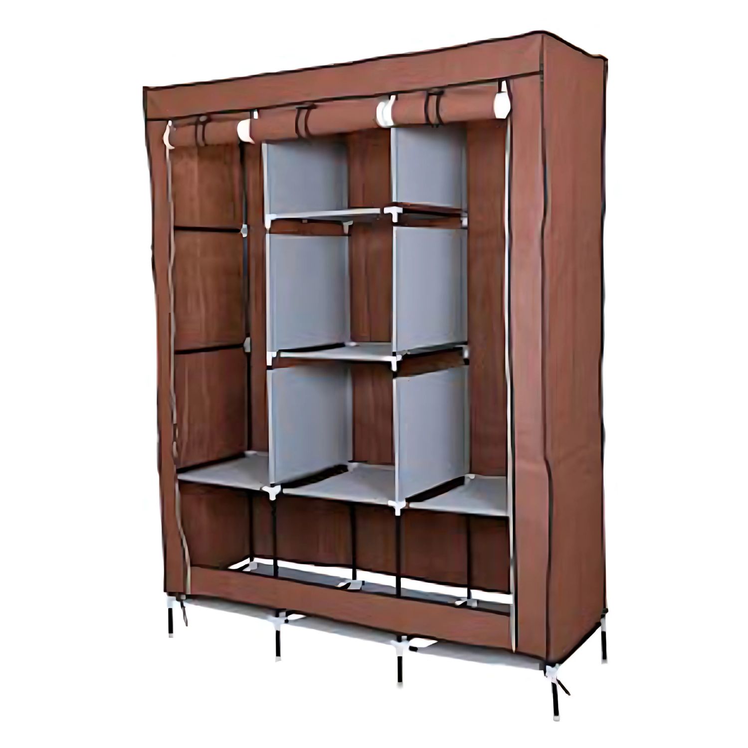 ARMARIO CLOSET DE TELA PLEGABLE CON GRAN CAPACIDAD - PS