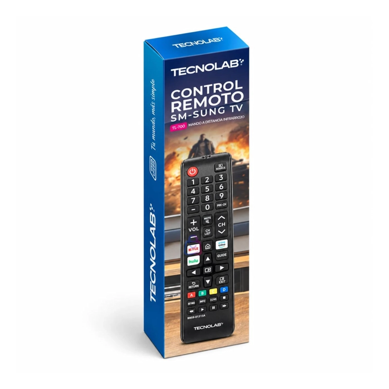 Control Remoto Tecnolab Compatible Con Smart TV Samsung - PS - 4