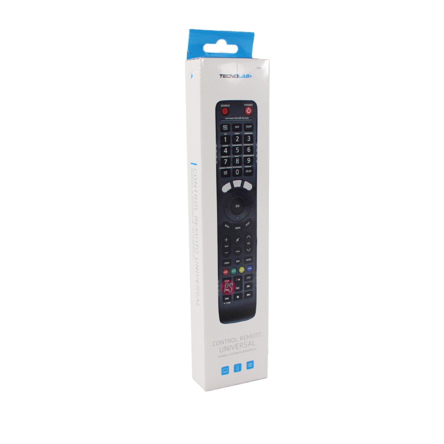 CONTROL REMOTO SMARTTV UNIVERSAL V-1190 OEM - PS - 3