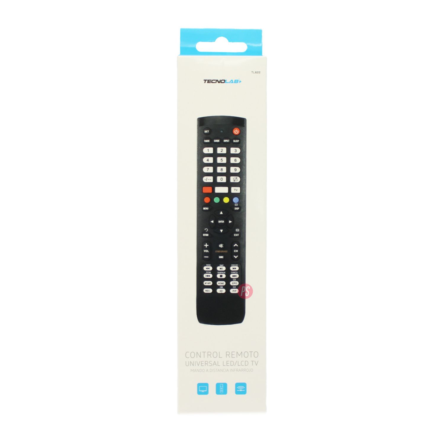 CONTROL REMOTO UNIVERSAL SMART TV ALCANCE 8M - PS - 3