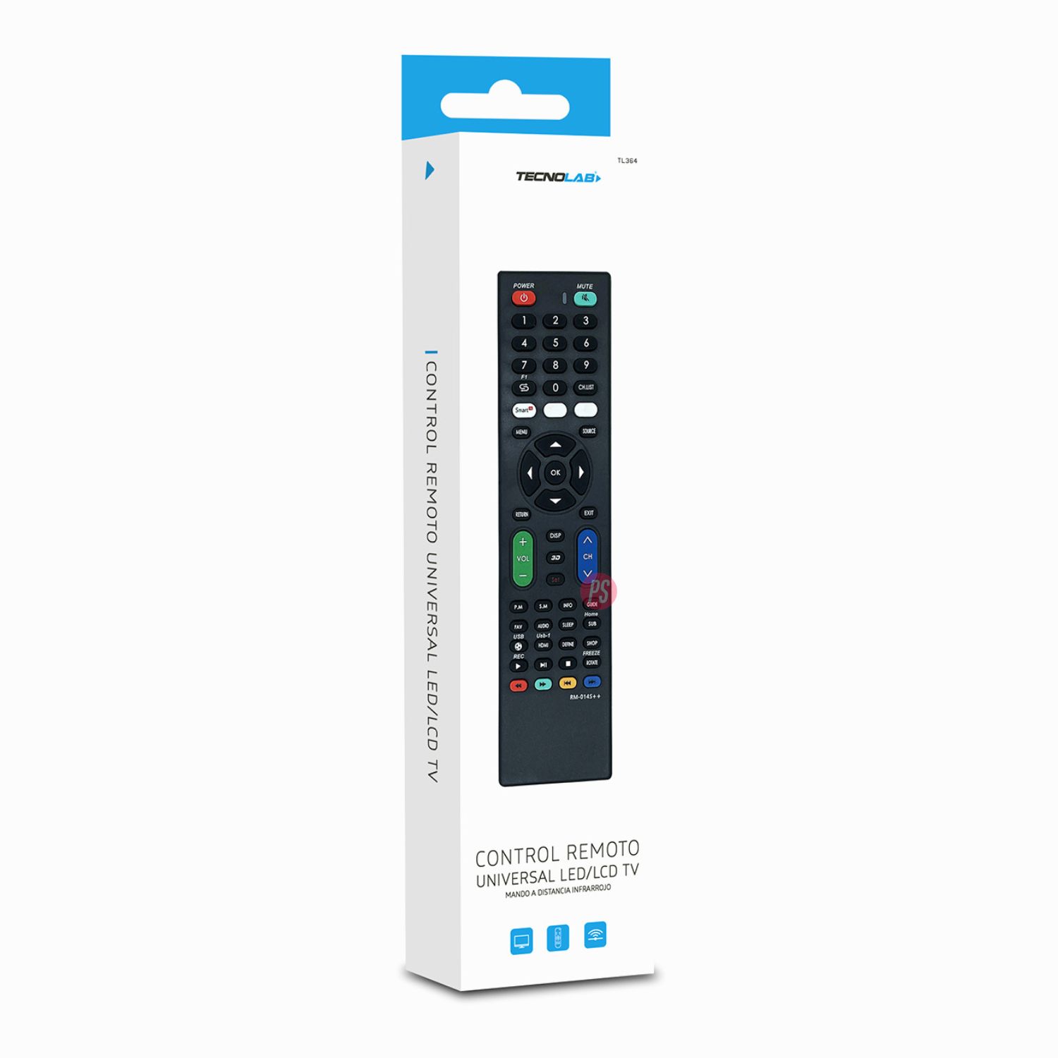 CONTROL REMOTO SMARTTV UNIVERSAL RM-0145+ OEM - PS - 3
