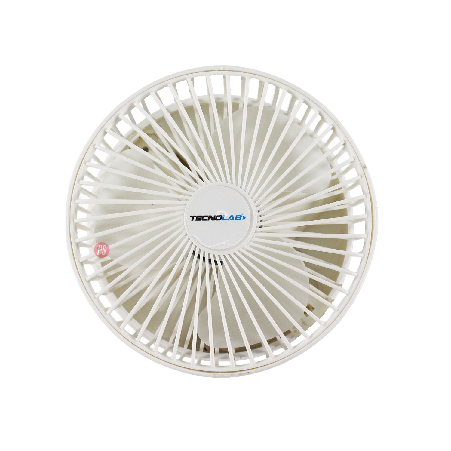 MINI VENTILADOR USB BLANCO CON PEDESTAL Y SOPORTE - PS - 3