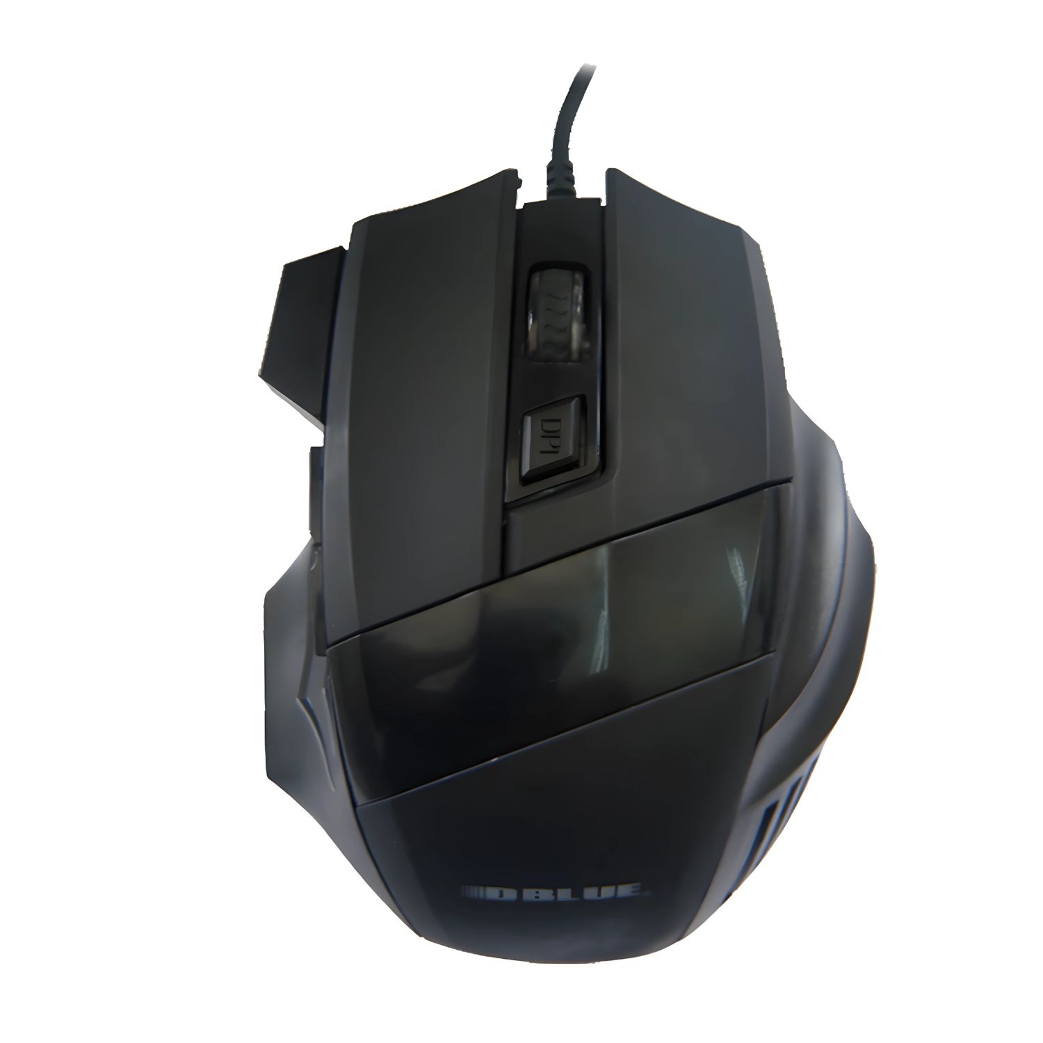 GAMING MOUSE 1600 DPI USB CON LED AZUL ERGONOMICO - PS - 1
