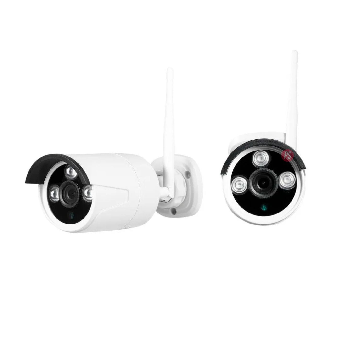 KIT CAMARAS SEGURIDAD WIFI INALAMBRICAS HOGAROFICINA - PS - 2