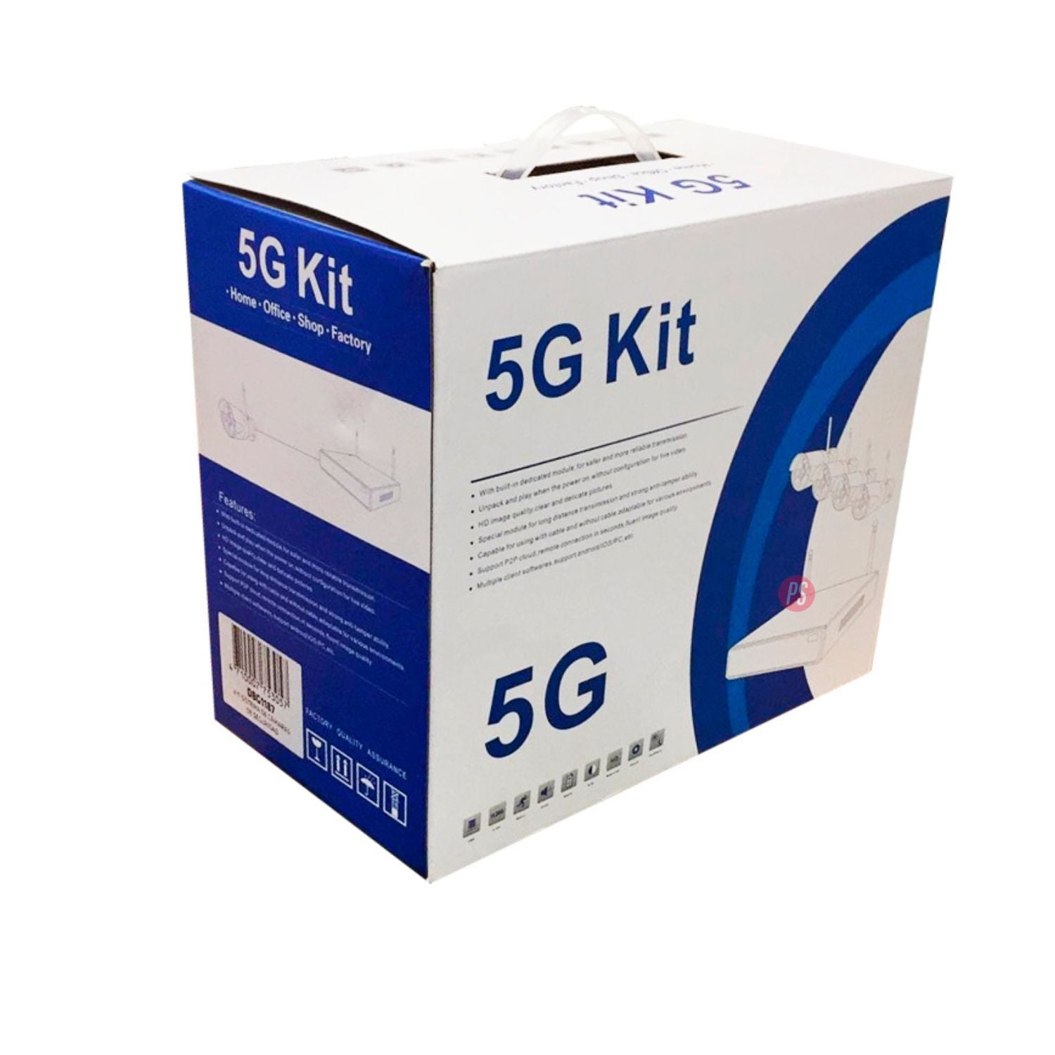 KIT CAMARAS SEGURIDAD WIFI INALAMBRICAS HOGAROFICINA - PS - 3