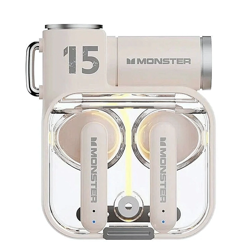 AUDIFONOS MONSTER XKT15 BT 5.3 BEIGE - PS - 1