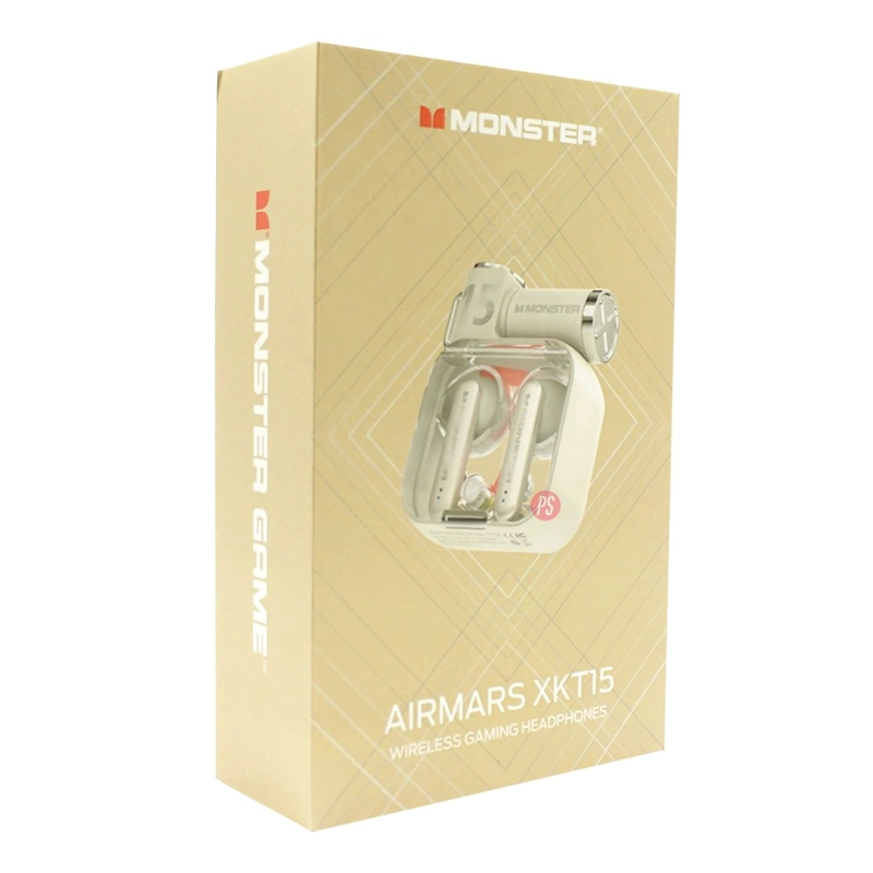 AUDIFONOS MONSTER XKT15 BT 5.3 BEIGE - PS - 2