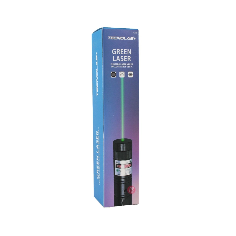PUNTERO LASER VERDE USB-C RECARGABLE PORTATIL - PS - 3