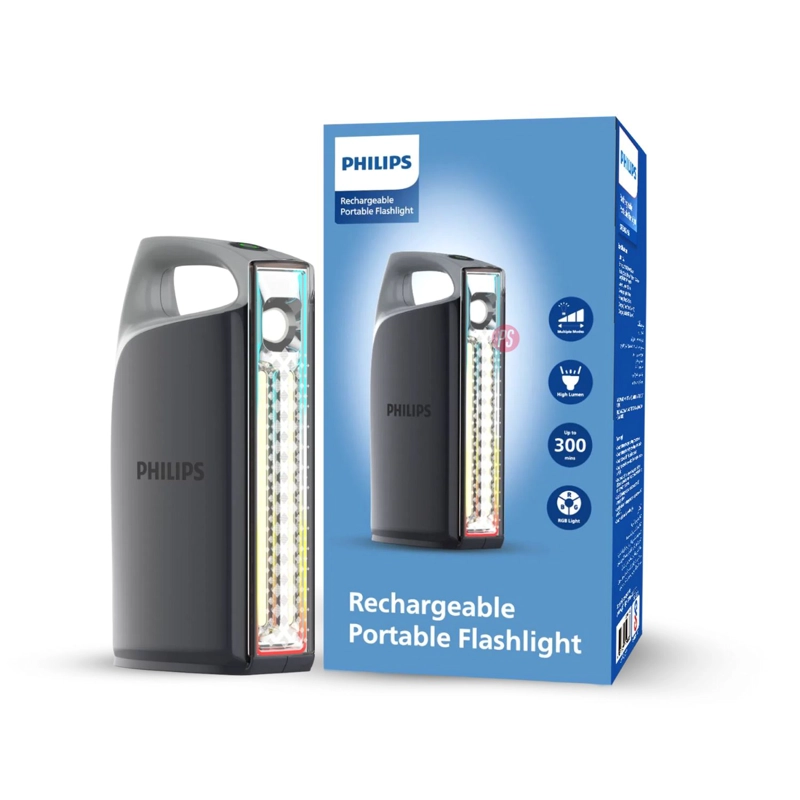 LINTERNA PHILIPS LED RGB 1000 LUMENES PORTATIL - PS - 3
