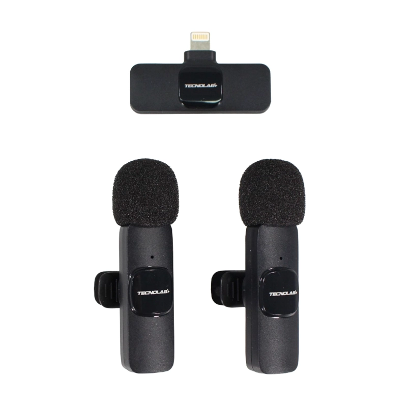 MICROFONOS LAVALIER INALAMBRICOS CONECTOR LIGHTNING - PS - 1