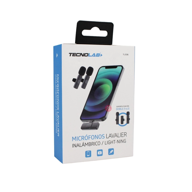 MICROFONOS LAVALIER INALAMBRICOS CONECTOR LIGHTNING - PS - 4