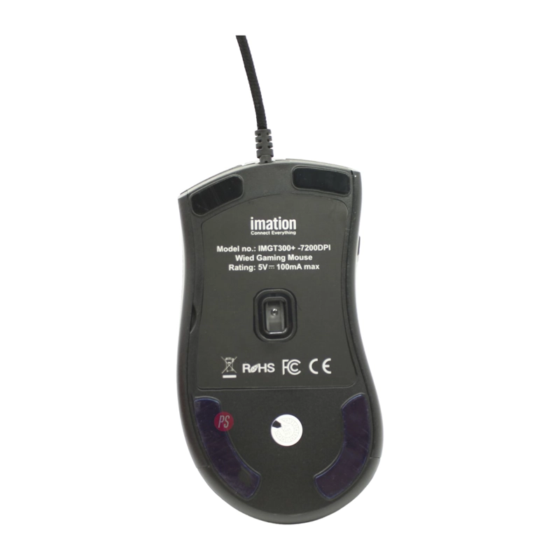 MOUSE GAMER IMATION IMGT290 RGB 7200 DPI - PS - 2