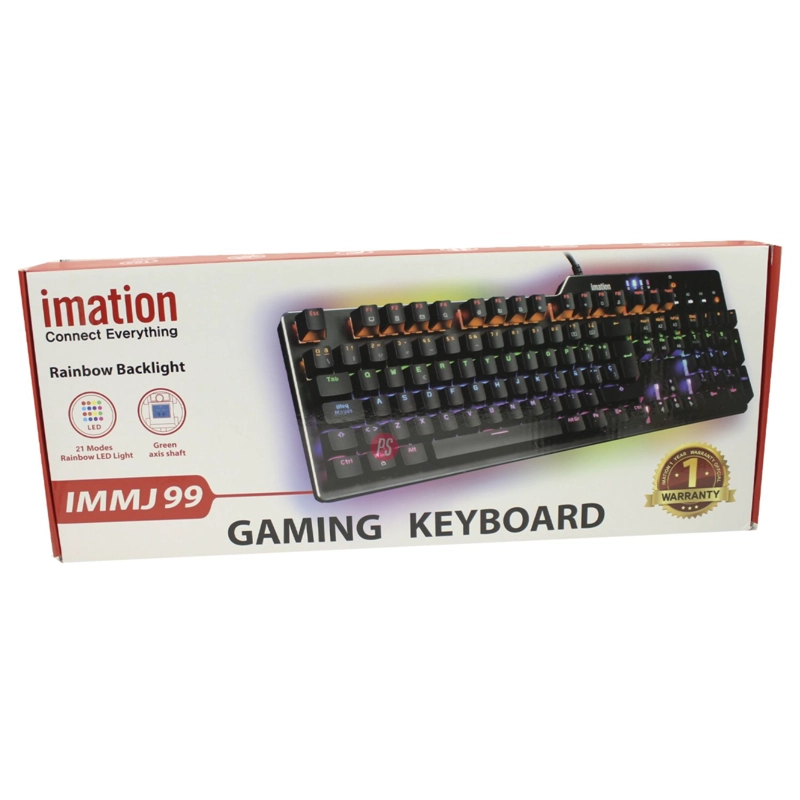 TECLADO MECANICO IMATION IMJ99 RAINBOW LED - PS - 4