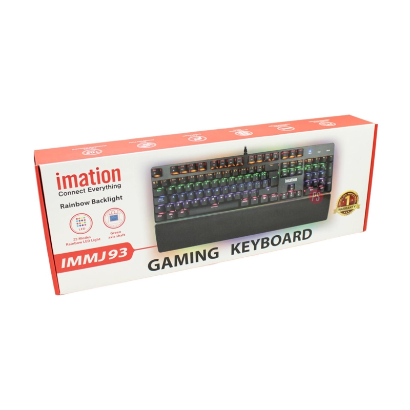 TECLADO IMATION IMJ93 RAINBOW CON LUCES Y COMODIDAD - PS - 3