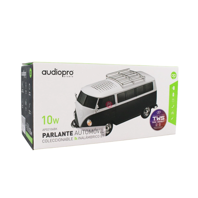 PARLANTE BUS COMBI 10W NEGRO POTENCIA Y ESTILO PORTATIL - PS - 3
