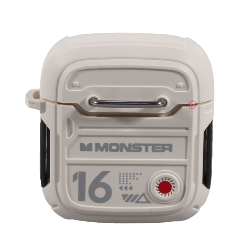 AUDIFONOS MONSTER XKT16 BLUETOOTH BEIGE ESTILO PREMIUM - PS - 2