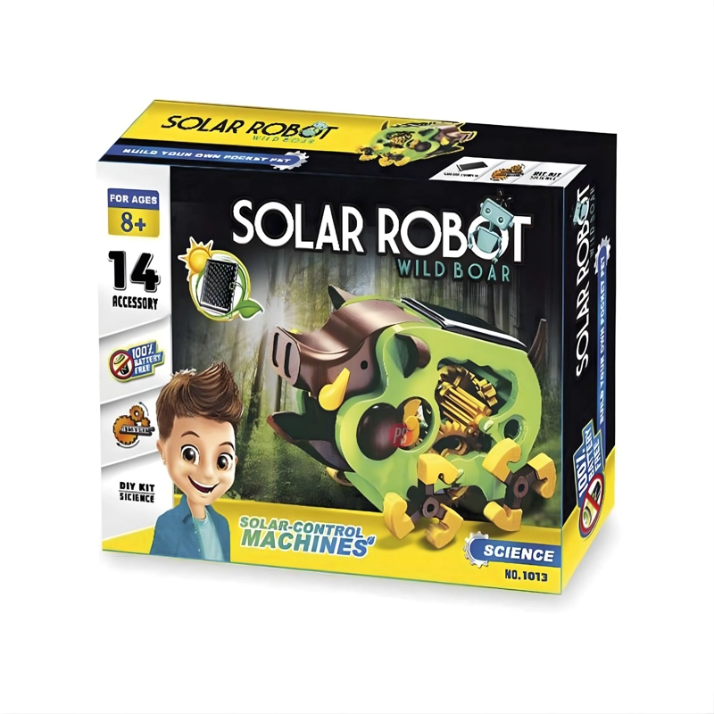 JABALI JUGUETE SOLAR ARMABLE EDUCATIVO Y DIVERSION - PS - 3
