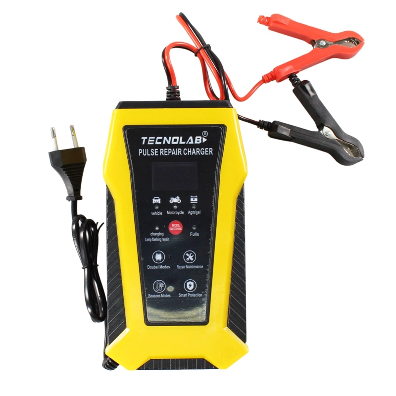 CARGADOR 12V AUTO Y MOTO 6A RAPIDO Y SEGURO - PS - 1