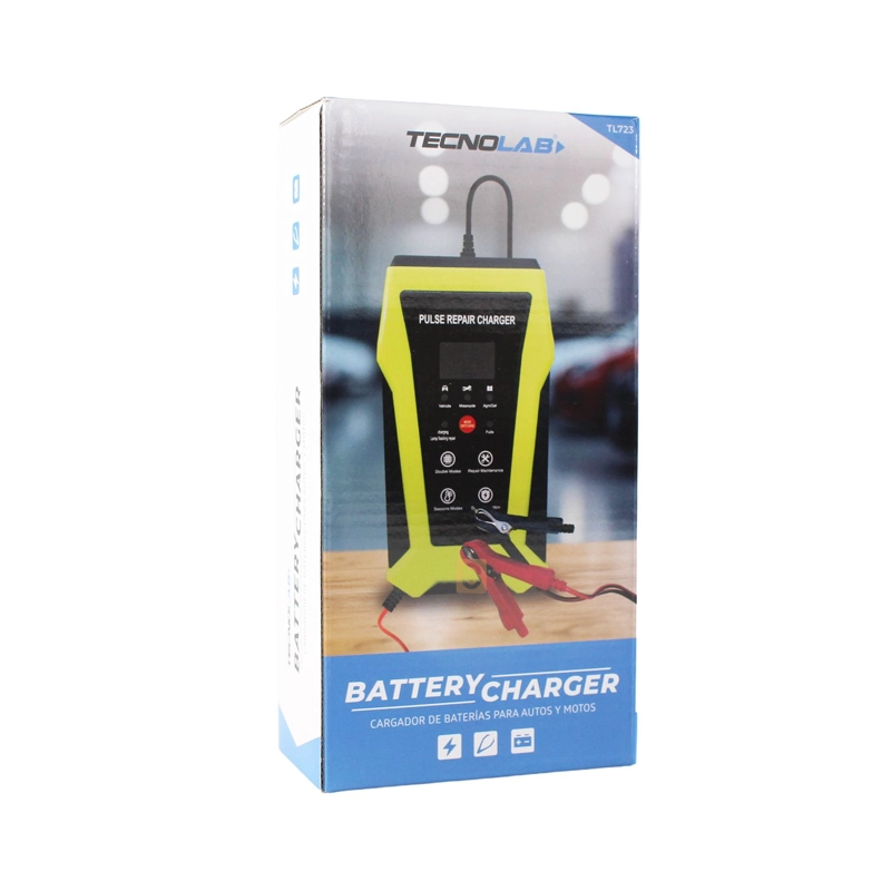 CARGADOR 12V AUTO Y MOTO 6A RAPIDO Y SEGURO - PS - 2
