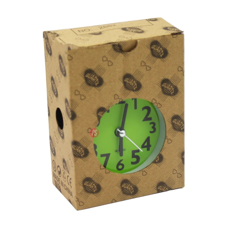 RELOJ DESPERTADOR CON CAMPANA Y LUZ CAMBIA COLOR - PS - 3