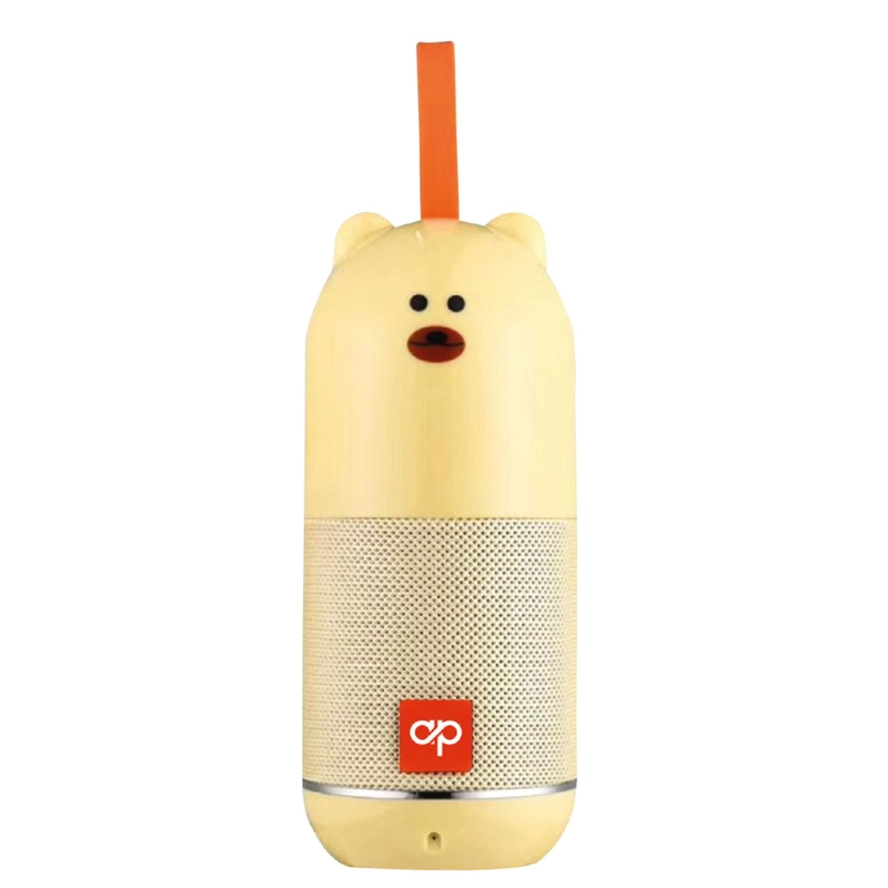 PARLANTE OSO AMARILLO BT PORTATIL 5W CON USB/SD - PS - 1