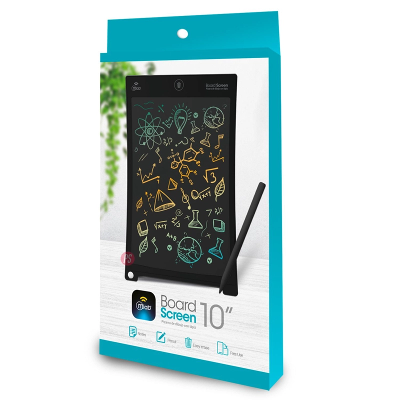 PIZARRA LCD 10″ BOARD SCREEN CON LAPIZ Y BORRADO FACIL - PS - 3