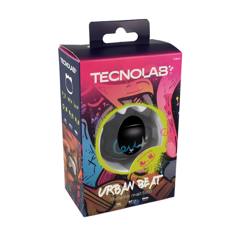PARLANTE BLUETOOTH MULTIFACE 5W USB-C CON COLGANTE - PS - 4